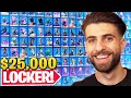 My $25,000 Fortnite Locker Tour! (Worlds Most Expensive Account!)