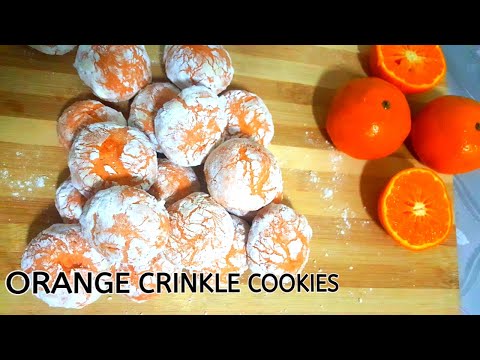 Do u have orange?//#Orange crinkle cookies a yummy snack for kids?❤