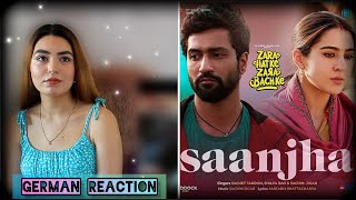 Saanjha | Foreigner Reaction | Zara Hatke Zara Bachke|Vicky Kaushal, Sara Ali Khan,Sachet T,Shilpa R