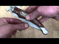 Складные ножи с клинками из дамасской стали