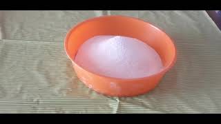 kolam maavu preparation in tamil/கோல பொடி பளிச்சென்று தெரிய/white rangoli powder mixing  ratio screenshot 4