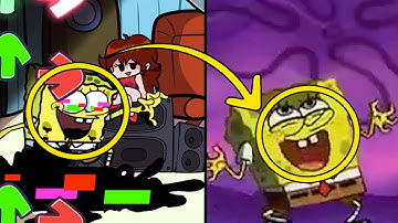 References in Pibby mods | Corrupted Spongebob (FNF X Pibby) | Come and Learn with Pibby