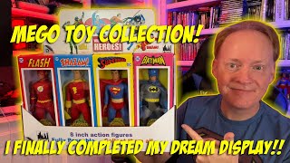 MY MEGO TOY DISPLAY | I Finally Complete My Dream Mego Toy Display! | 12 Figures in Total!!