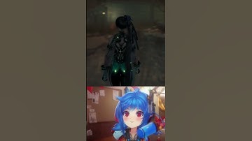 Leaflit Plays Stellar Blade with Eye Tracker #vtuber #shorts #clips