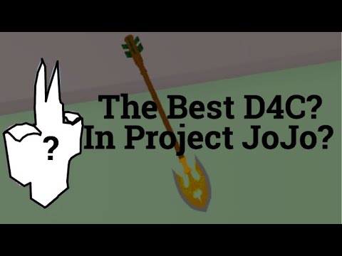 D4c Showcase Project Jojo Youtube