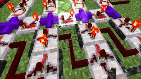Minecraft Redpower Combo Lock Tutorial