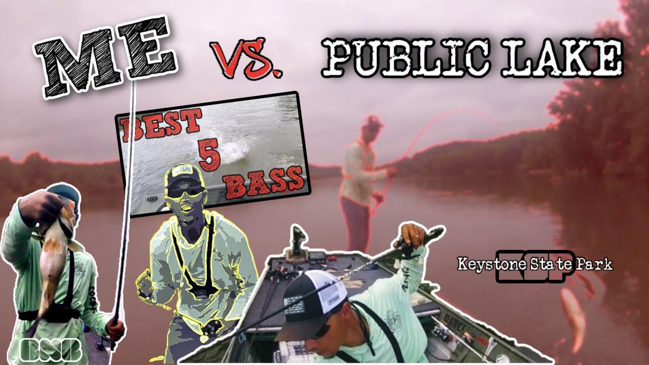 BEST 5 BASS - PUBLIC LAKE (Western PA)