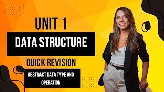 ADT DATA TYPE || Data Structure || unit 1 ||  Lecture 3