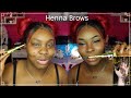 Henna brows || Beauty on a budget B!tches || Semi-permanent Makeup