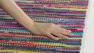 Mulit-Colored Flat Weave Rug - RAR128G by Safavieh