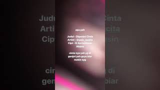 Audio Credits: Artist: Ucie Sucita Title: Digenjot Cinta Composed : R. Kerta/Husin Albana #nagaswara