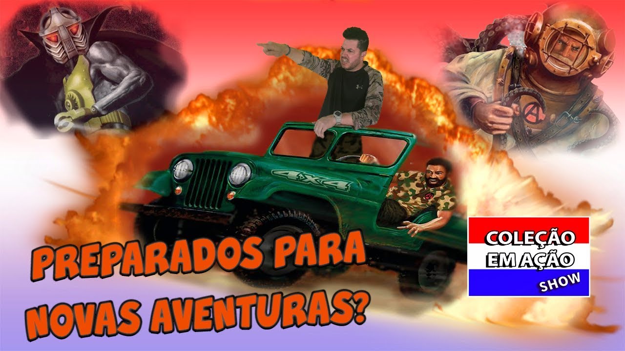 A volta do Falcon mergulhador e do Jeep de aventuras