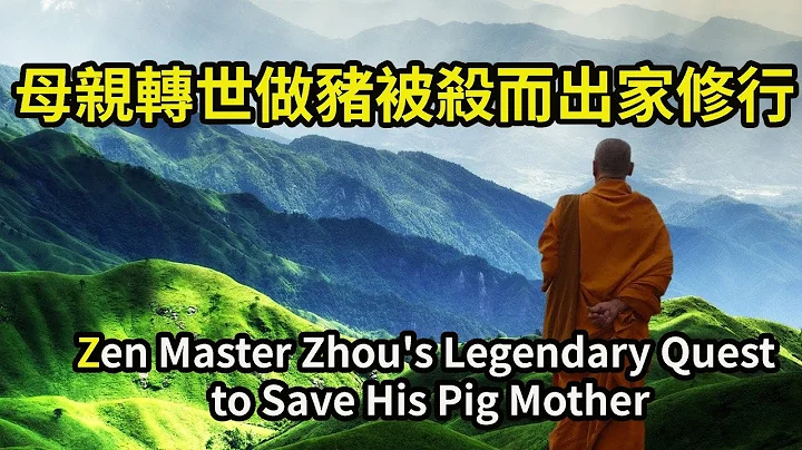 母親轉世做豬被殺而出家修行，很震撼！發心吃素出家，一心念佛，現身成就，肉身菩薩，來去自由Zen Master Zhou's Legendary Quest to Save His Pig Mother - 天天要聞