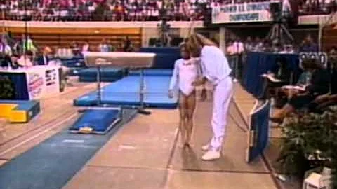 Amanda Borden - Vault 1 - 1992 Phar-Mor U.S. Championships - Women