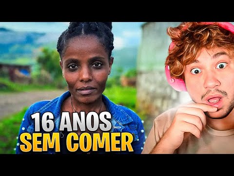 ELA NÃO COME HÁ 16 ANOS!  - React Drew Binsky