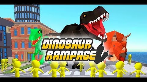 Dinosaur Rampage - All Levels Gameplay Android, IOS