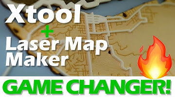 How to use Laser Map Maker inside of xTool!