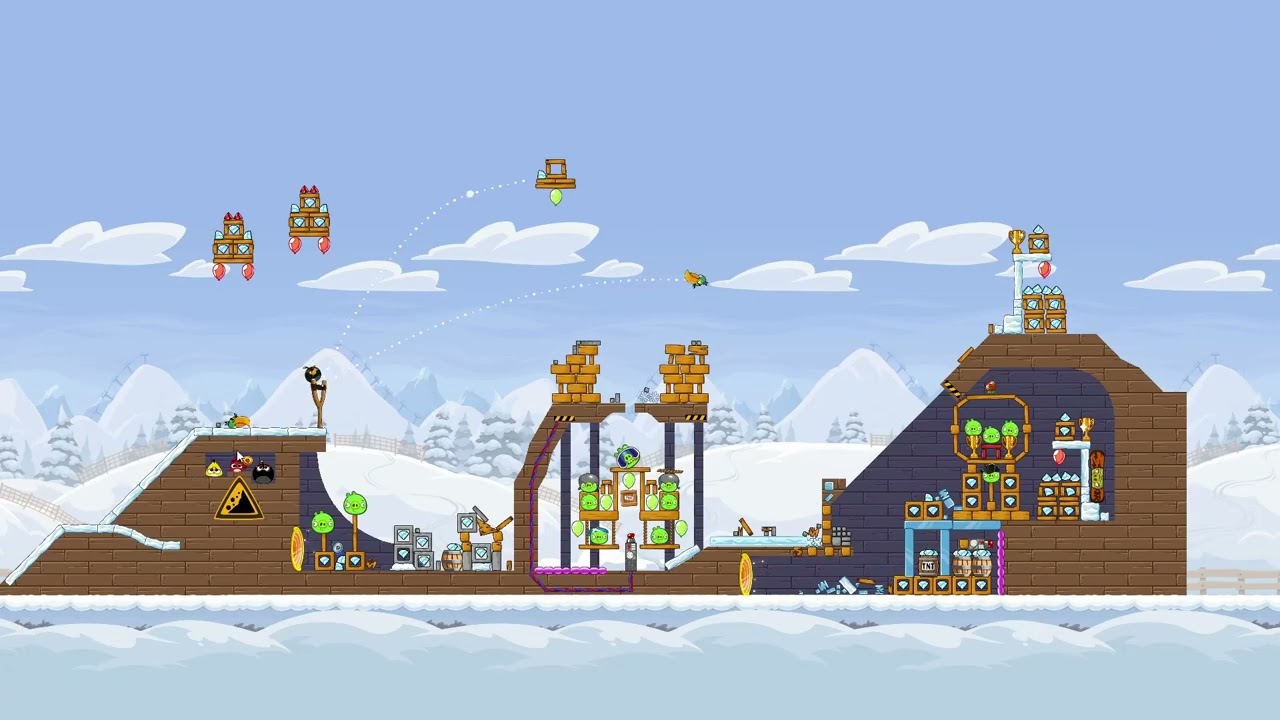 Angry Birds Friends Level 5 Tournament 1693 three stars NO POWER-UP walkthrough 2026-02-02