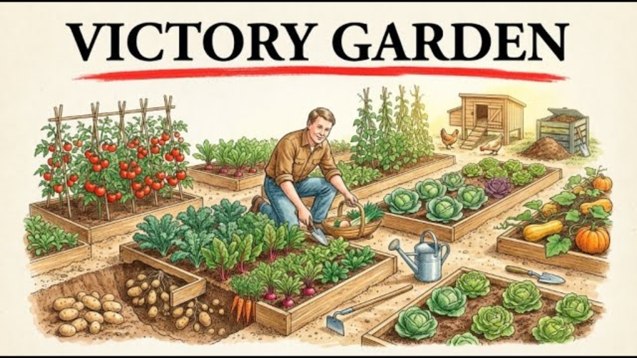How to Build a Modern Victory Garden to Feed Your Family All Year