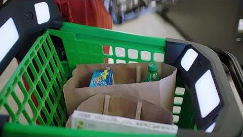 Amazon Dash Cart in Action