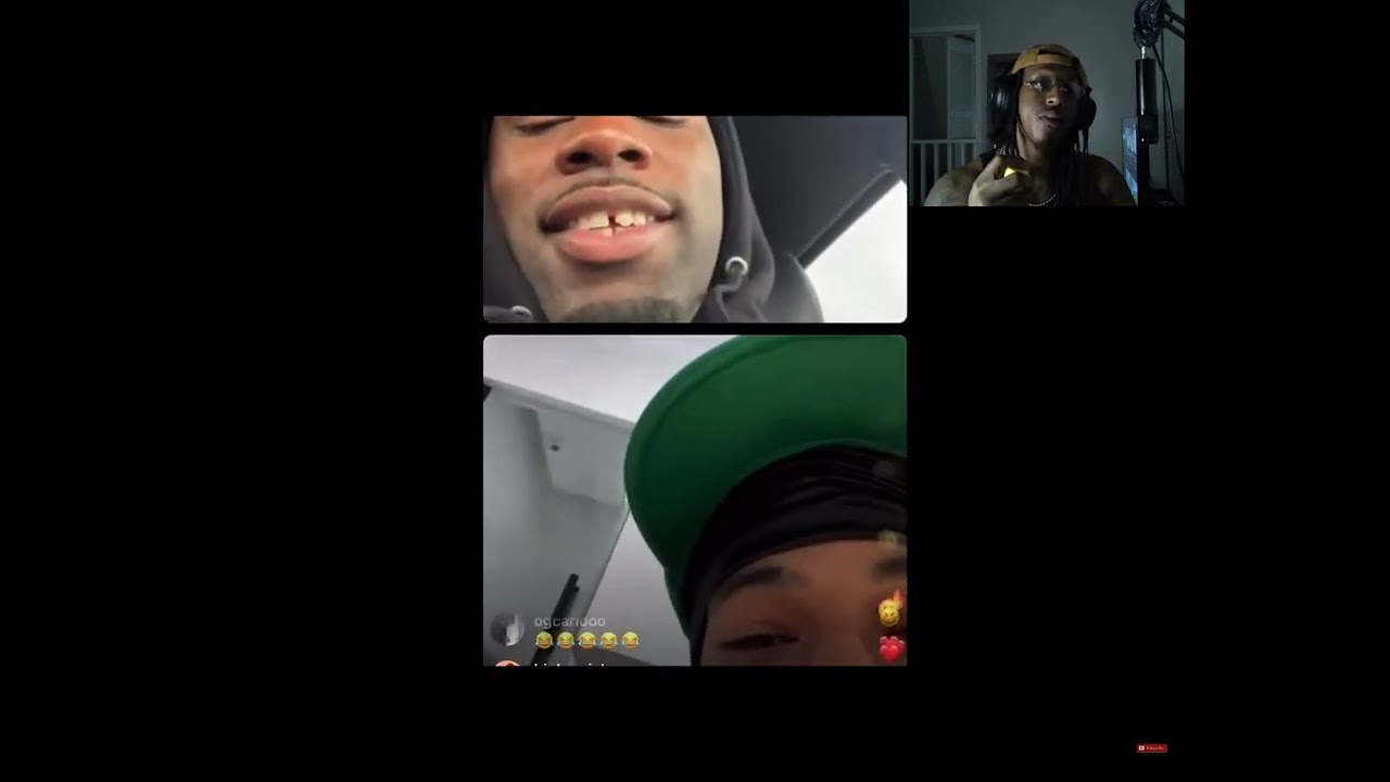 GROVE HERO AND KEY GLOCK CLOWNS LIL MIGO FOR GETTING HIT IN THE FACE LIVE