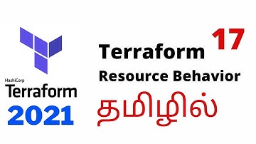 Terraform in Tamil #17 | Terraform Resource Behavior   | #terraformintamil #terraformlifecyclerules