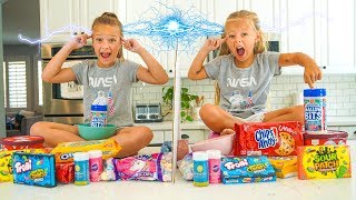 TWIN TELEPATHY ICE CREAM SUNDAE CHALLENGE! 🍦Sister VS Sister