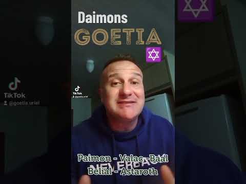 DAIMONS GOETIA! 😈✡️