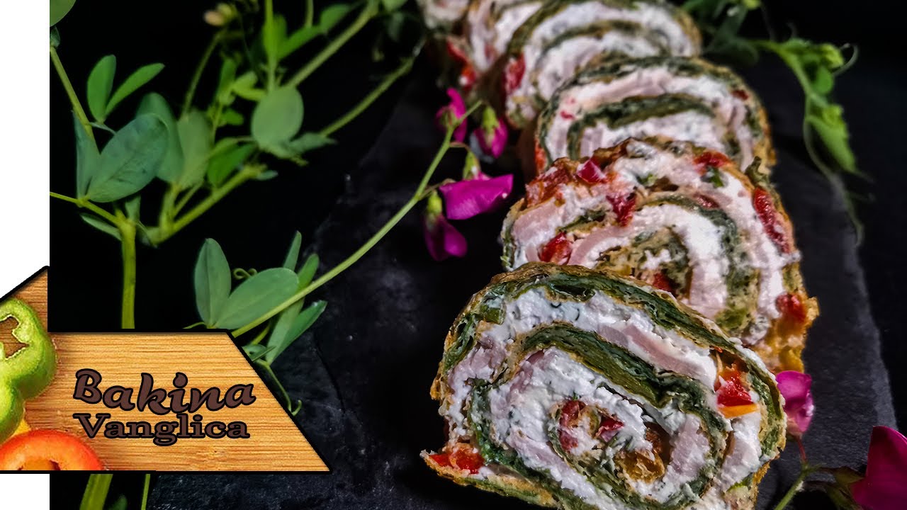 Epizoda 439 - Rolat od spanaća bez brašna / Spinach roll without flour