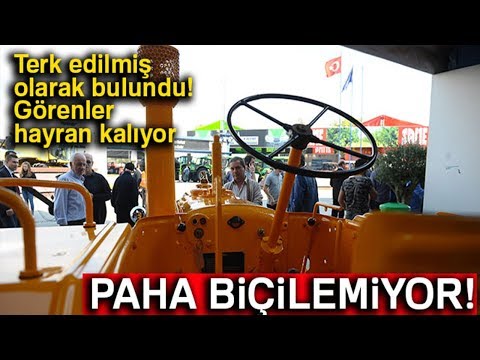 79 Yaşındaki Traktöre Paha Biçilemiyor