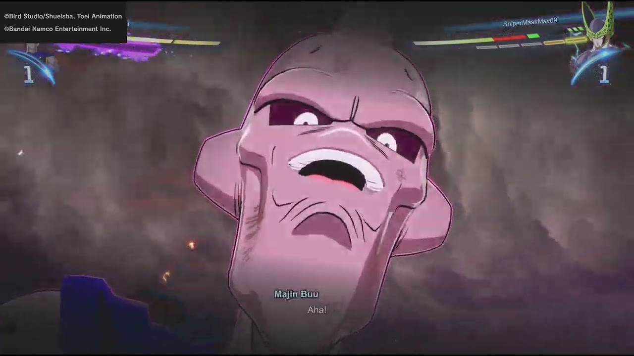 ( Me) Majin Buu vs Cell