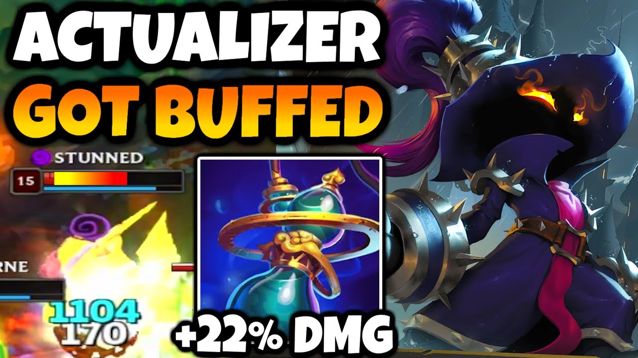 VEIGAR with the ACTUALIZER BUFFS feels SO STRONG