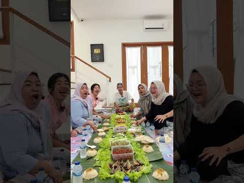 BUNDA LEIKA LIWETAN BARENG NAMA DISTA, MAMA DINAR, MAMA QAIREEN & TOMPEL #leika #shorts #viral