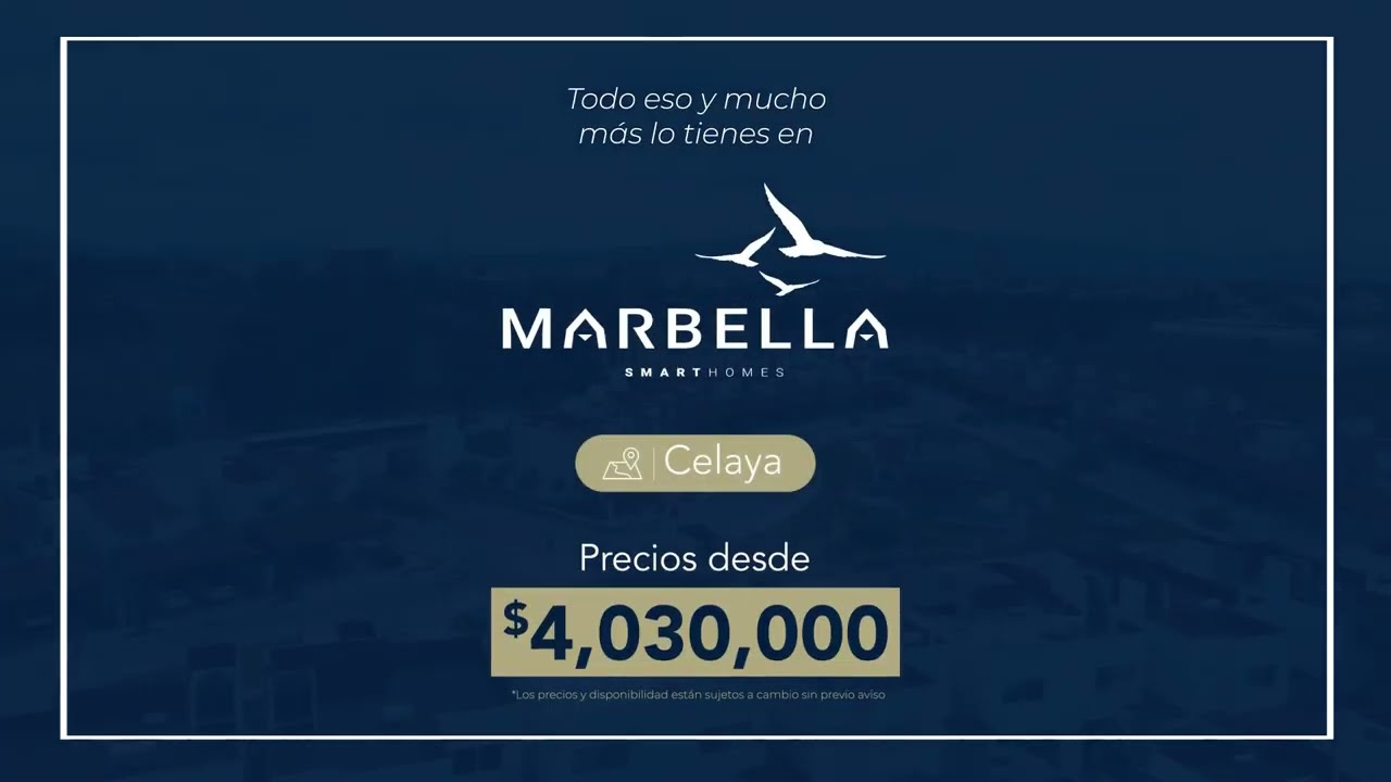 🏠Únicas casas inteligentes en Celaya | MARBELLA - Smart Home