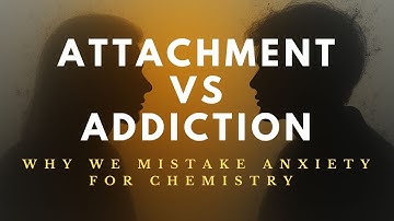 Attachment vs Addiction : Why We Mistake Anxiety for Chemistry
