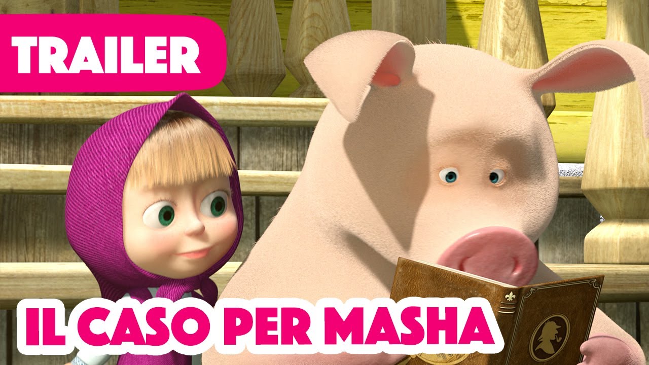 ⁣Masha e Orso 🐻👱‍♀️ Il Caso Per Masha 🔍🧩 (Trailer) 💥 Arriva il 5 agosto!
