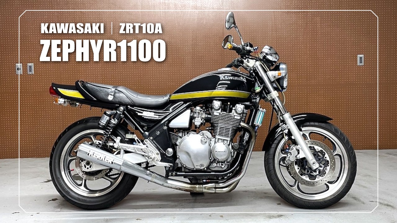 KAWASAKI】ZEPHYR1100｜ZRT10A｜KERKER製マフラー・OVER RACING製