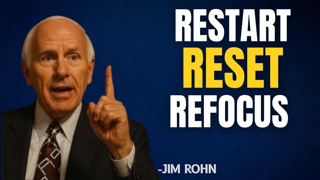 How To Start Over And Win Big - Powerful Motivation | Jim Rohn Motivation