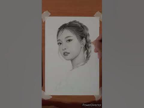 #aespa Ningning drawing#shorts - YouTube