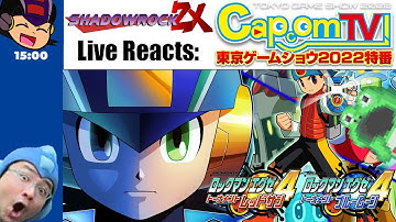 Live React: Capcom TV Presents FIRST EXE 4 Gameplay for Mega Man Battle Network Legacy Collection