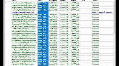 DEMO Tool Reg clone veri mail = Yahoo Bí Danh và Hotmail