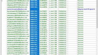 DEMO Tool Reg clone veri mail = Yahoo Bí Danh và Hotmail screenshot 4