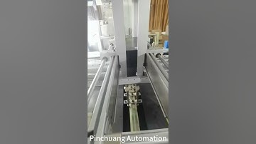 Automatic hardcover /case making machine with Yamaha visual position #hardcover #blackcover #giftbox