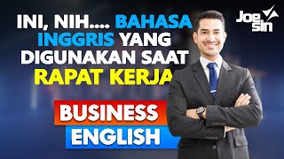 Bahasa Inggris Penting saat Rapat di Dunia Kerja | Business English