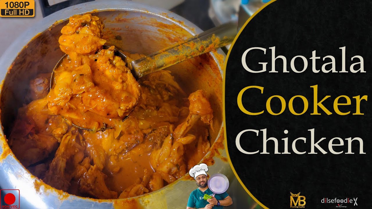 Ghotala Cooker Chicken At Gym Wala Launda's Home