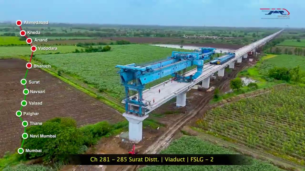 Progress Update | Bullet Train | MAHSR | July 2025