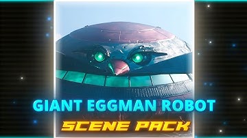 GIANT EGGMAN ROBOT — SCENE PACK 144P [NO CC] | SONIC 2 (2022)