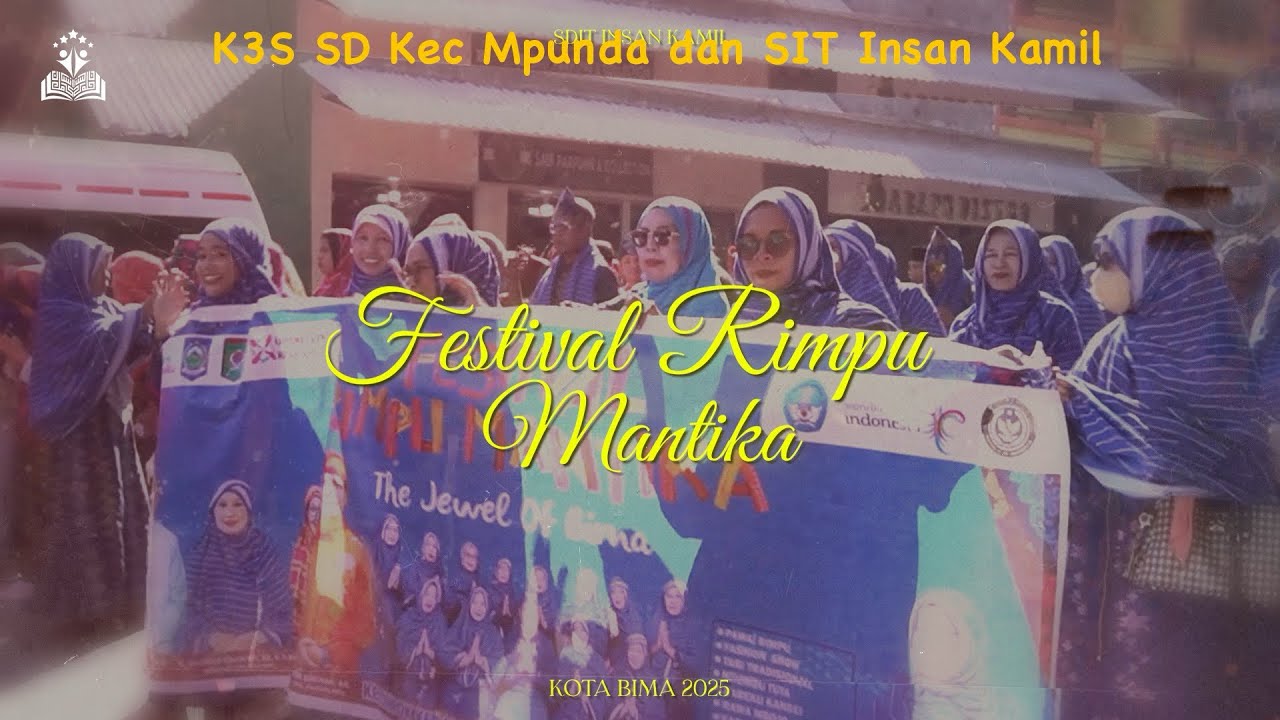 K3S SD Kec Mpunda dan SIT Insan Kamil dalam Festival Rimpu Mantika