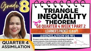 ASSIMILATION G8 WEEK 1 TRIANGLE INEQUALITY THEOREM LEAP