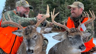 🦌 Anticosti Island – Part 2 | Snow, Bucks & Brotherhood with Born to Hunt & Browning ❄️🏹